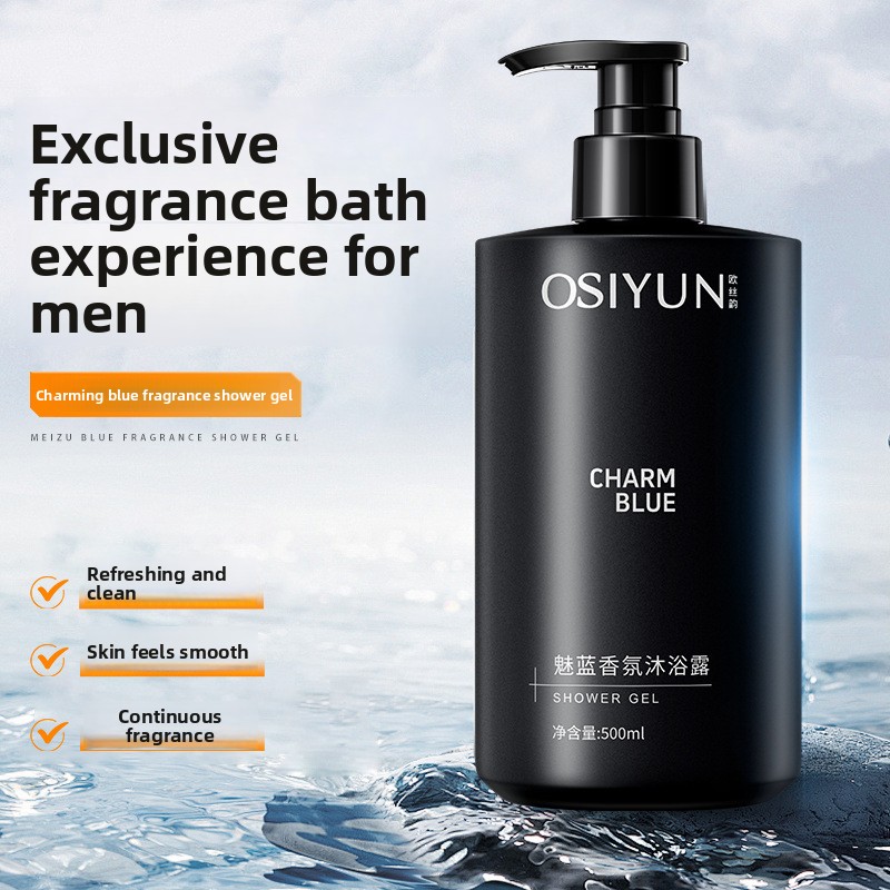 Perfume Fragrance Types For Men - Bezauberndes blaues Duft-Duschgel für Männer, tiefenreinigend,