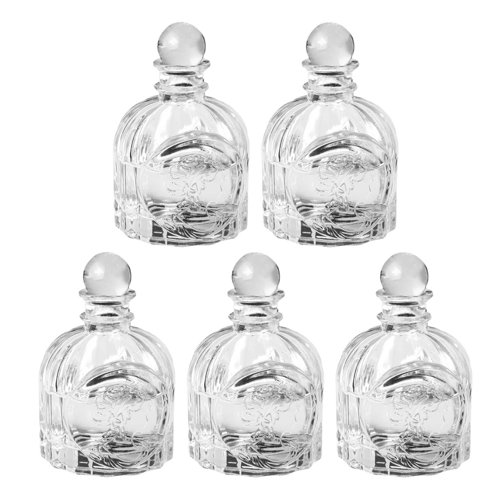 Perfume Home Fragrance - 5 Sets Duftflaschen, transparente Parfüm-Diffusorflaschen im