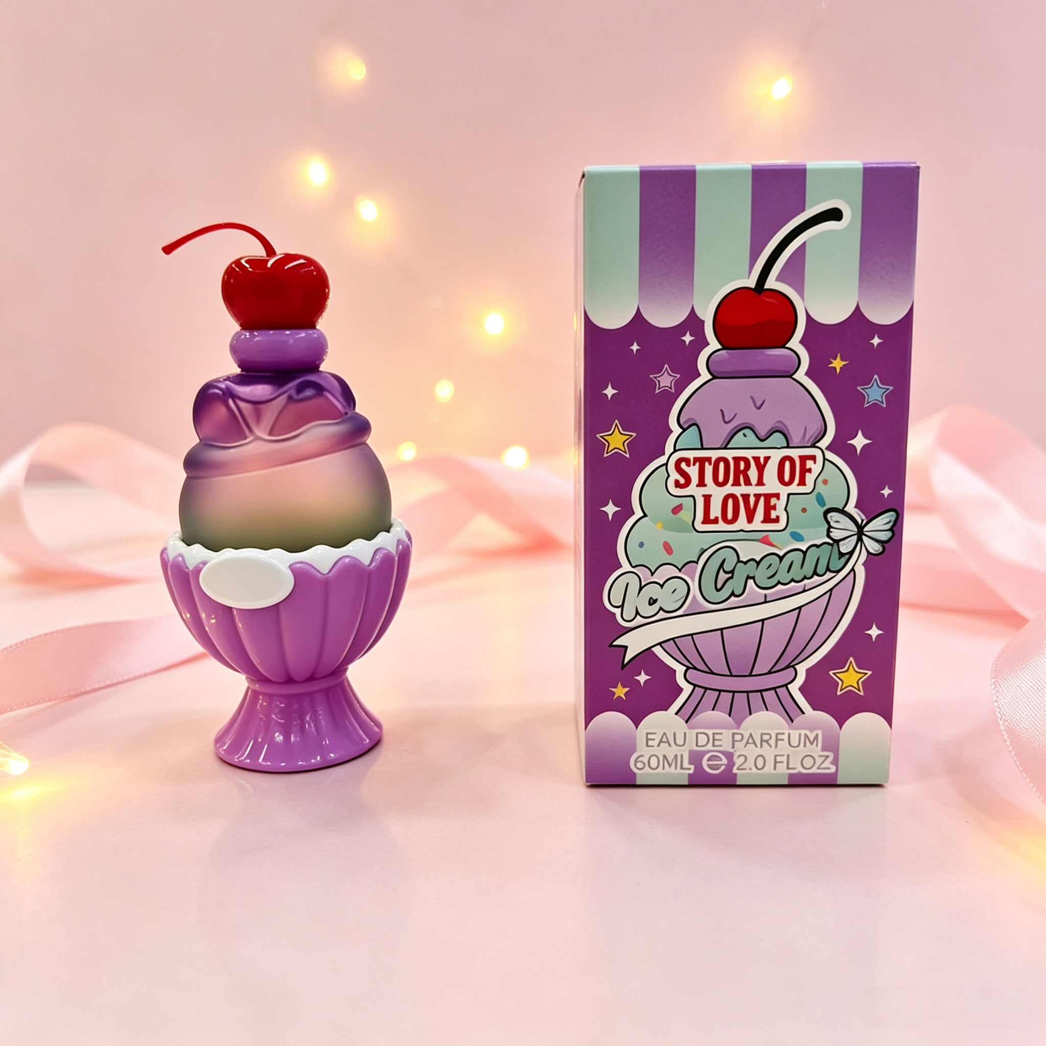 Niedliches Eiscreme-förmiges E – Perfume Floral Fragrance Bewertung und Preis