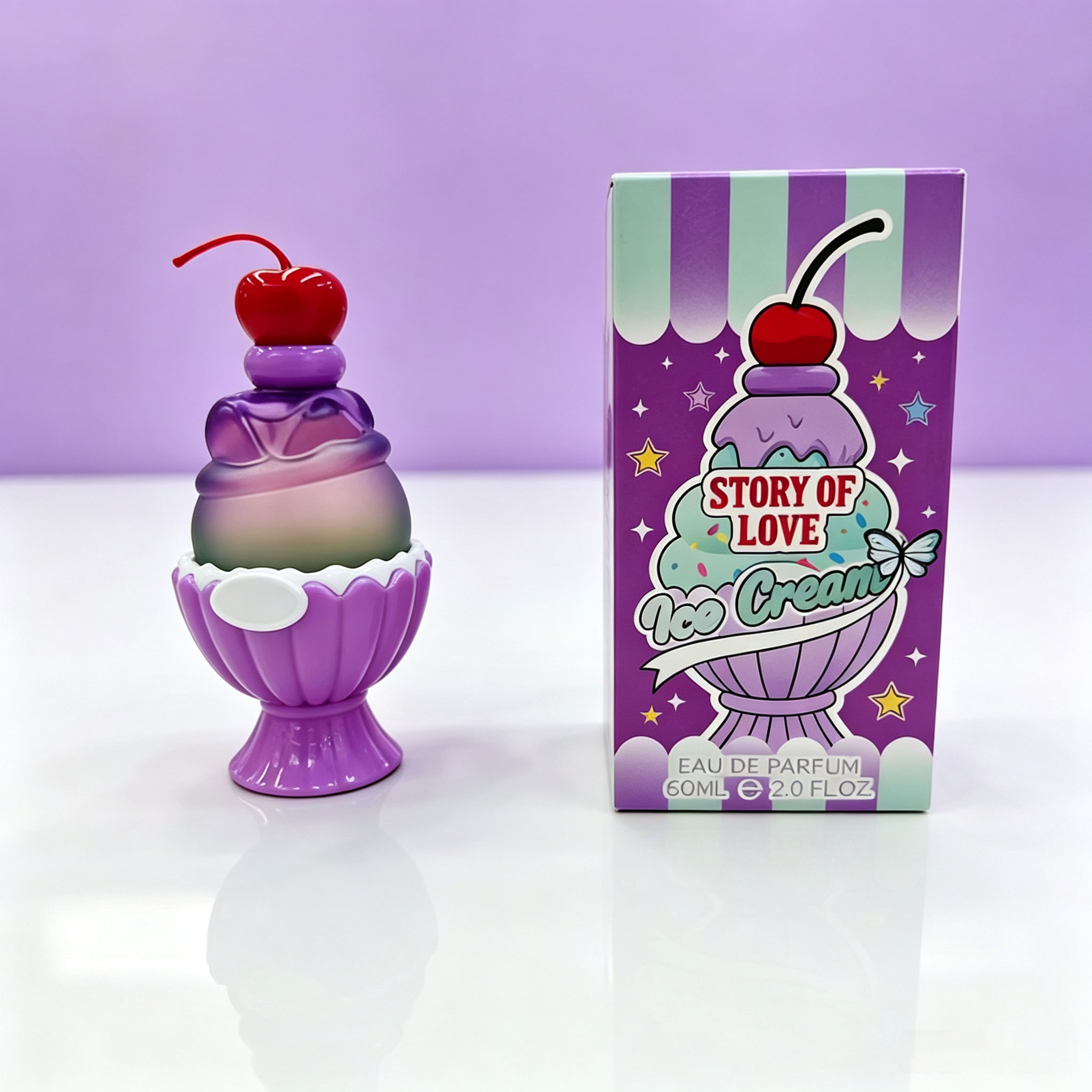 Niedliches Eiscreme-förmiges E – Perfume Floral Fragrance Bewertung und Preis